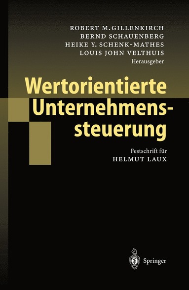 bokomslag Wertorientierte Unternehmenssteuerung