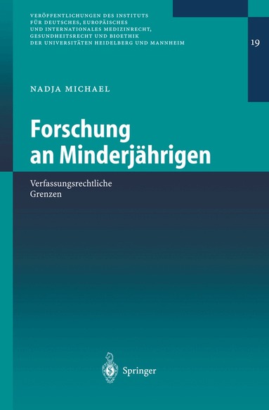 Nadja Michael - Forschung an Minderjährigen, Häftad