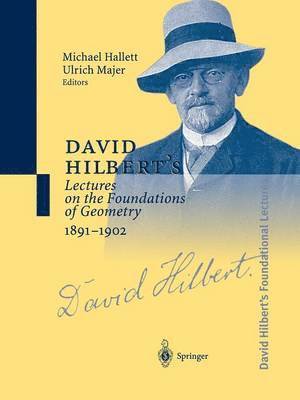 Michael Hallett, Ulrich Majer - David Hilbert's Lectures on the Foundations of Geometry 1891-1902, Häftad