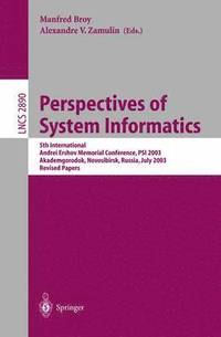 bokomslag Perspectives of Systems Informatics