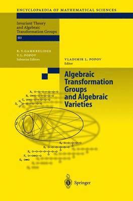 bokomslag Algebraic Transformation Groups and Algebraic Varieties