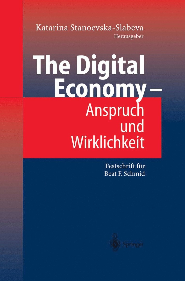 Katarina Stanoevska - Digital Economy - Anspruch und Wirklichkeit, Inbunden