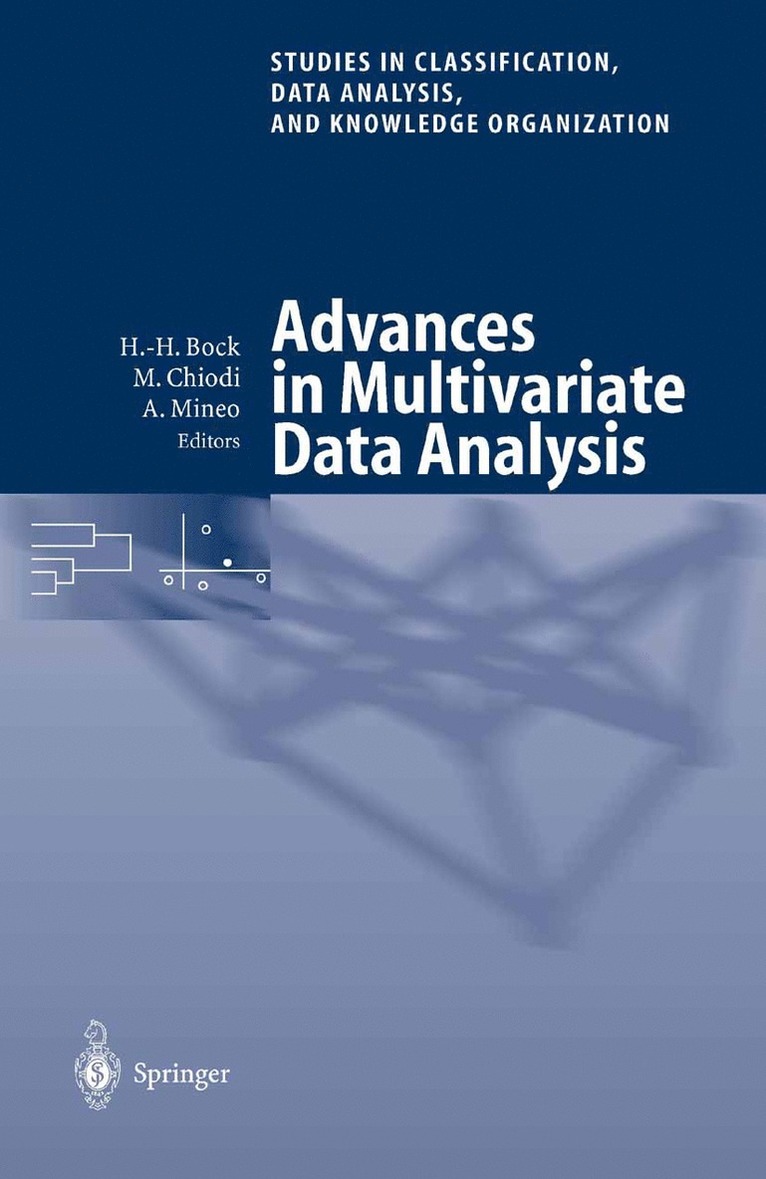 Hans-Hermann Bock, Marcello Chiodi, Antonio Mineo - Advances in Multivariate Data Analysis, Häftad