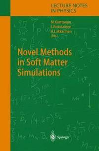 bokomslag Novel Methods in Soft Matter Simulations