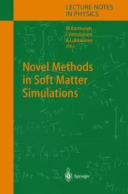 bokomslag Novel Methods in Soft Matter Simulations