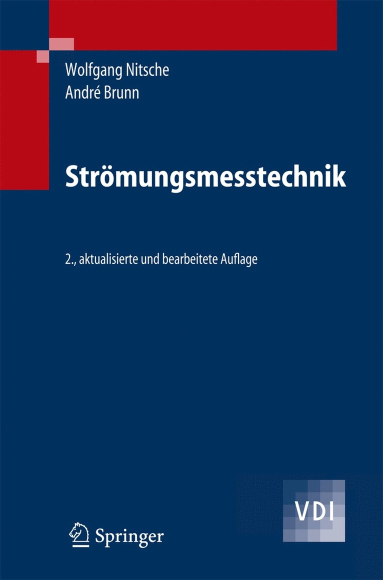 Wolfgang Nitsche, André Brunn - Strömungsmesstechnik, Häftad