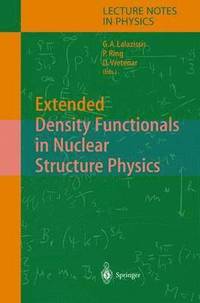bokomslag Extended Density Functionals in Nuclear Structure Physics