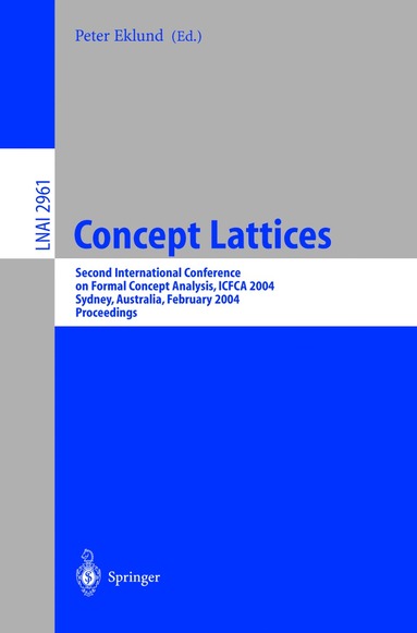 bokomslag Concept Lattices