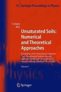 bokomslag Unsaturated Soils: Numerical and Theoretical Approaches