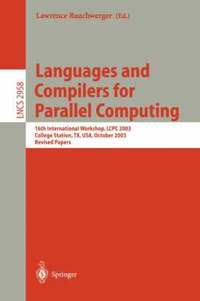 bokomslag Languages and Compilers for Parallel Computing