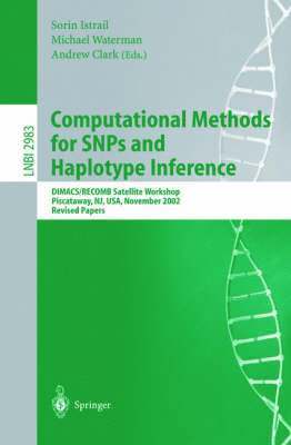 Computational Methods for SNPs and Haplotype Inference 1