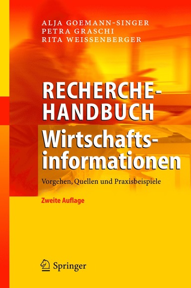 bokomslag Recherchehandbuch Wirtschaftsinformationen