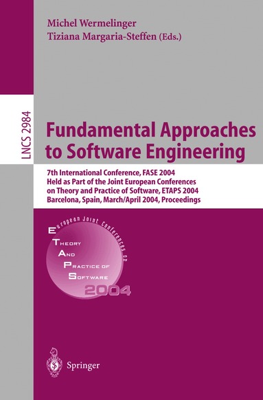 Michel Wermelinger, Tiziana Margaria-Steffen - Fundamental Approaches to Software Engineering, Häftad