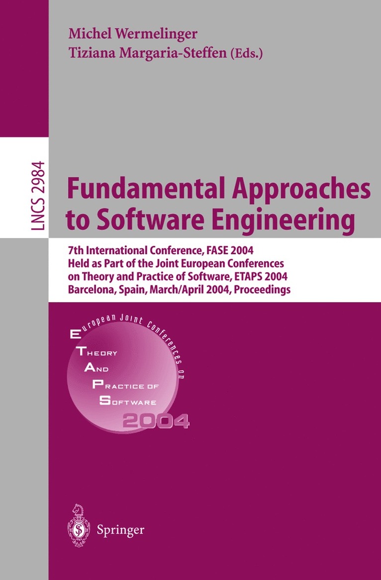 Fundamental Approaches to Software Engineering 1