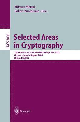 bokomslag Selected Areas in Cryptography