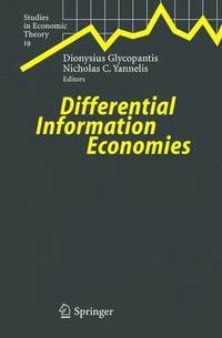 bokomslag Differential Information Economies