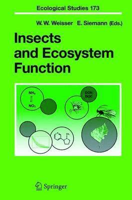 bokomslag Insects and Ecosystem Function