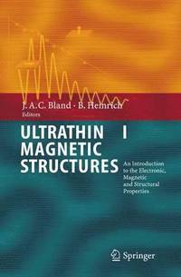 bokomslag Ultrathin Magnetic Structures I