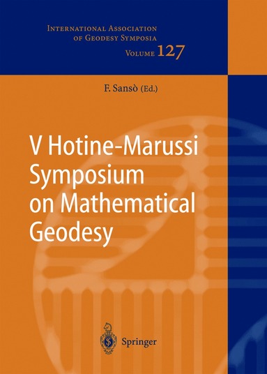 bokomslag V Hotine-Marussi Symposium on Mathematical Geodesy