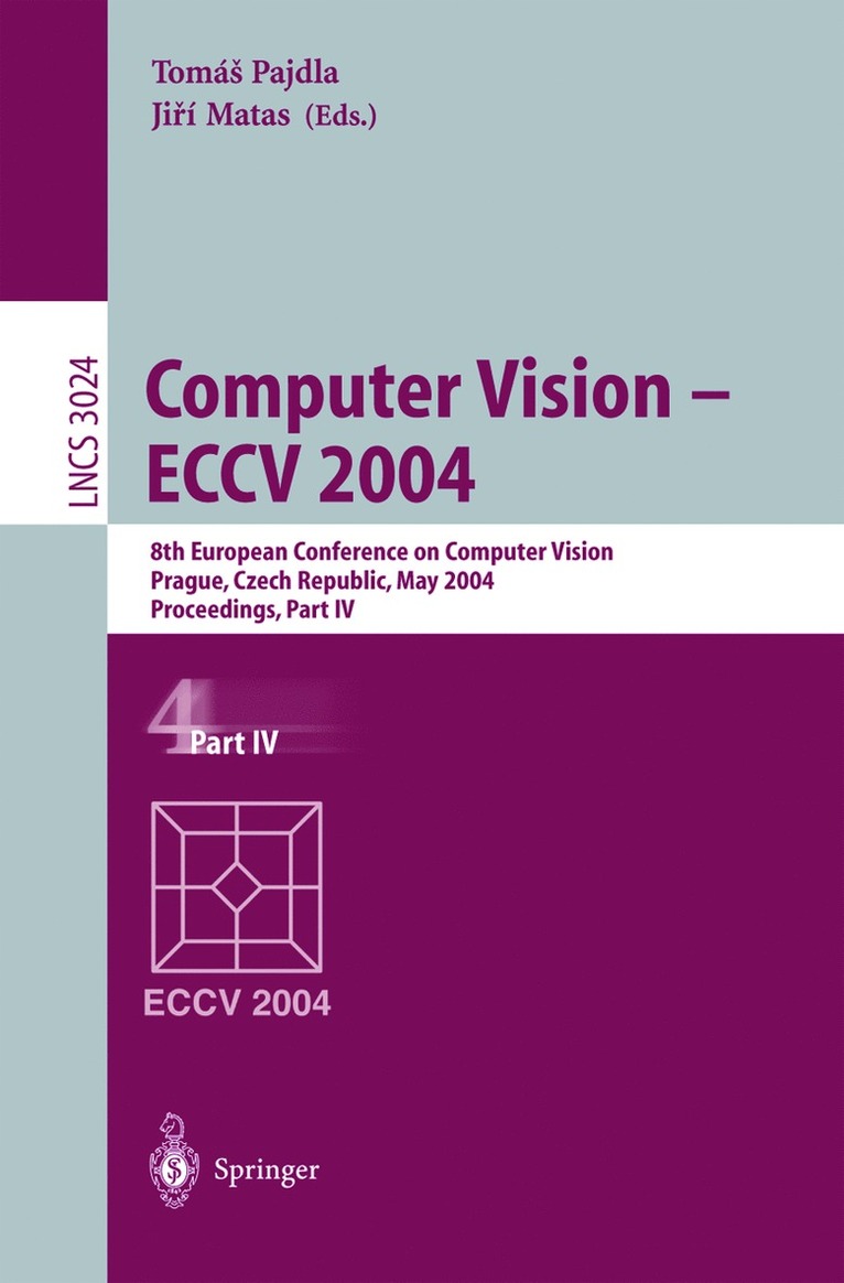 Computer Vision - ECCV 2004 1