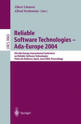 bokomslag Reliable Software Technologies - Ada-Europe 2004