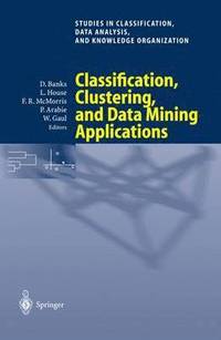 bokomslag Classification, Clustering, and Data Mining Applications