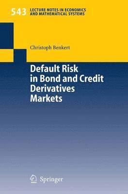 Default Risk in Bond and Credit Derivatives Markets 1