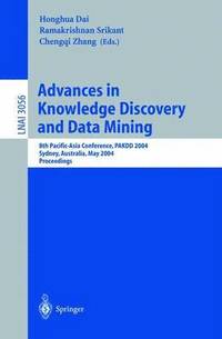 bokomslag Advances in Knowledge Discovery and Data Mining