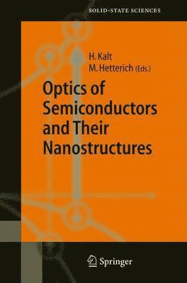 Optics of Semiconductors and Their Nanostructures 1