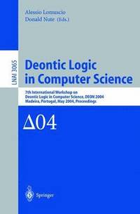 bokomslag Deontic Logic in Computer Science