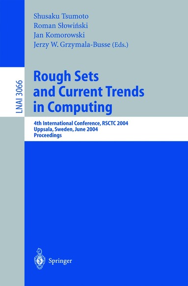 Shusaku Tsumoto, Roman Slowiński, Jan Komorowski, Jerzy W. Grzymala-Busse - Rough Sets and Current Trends in Computing, Häftad