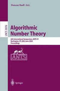 bokomslag Algorithmic Number Theory