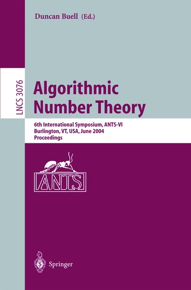 Duncan Buell - Algorithmic Number Theory, Häftad