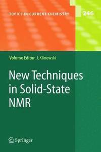 bokomslag New Techniques in Solid-State NMR