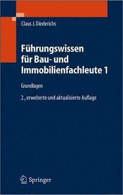 bokomslag Fhrungswissen fr Bau- und Immobilienfachleute 1