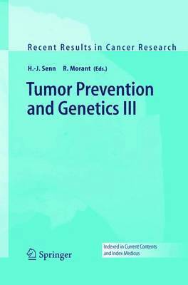 Tumor Prevention and Genetics III 1