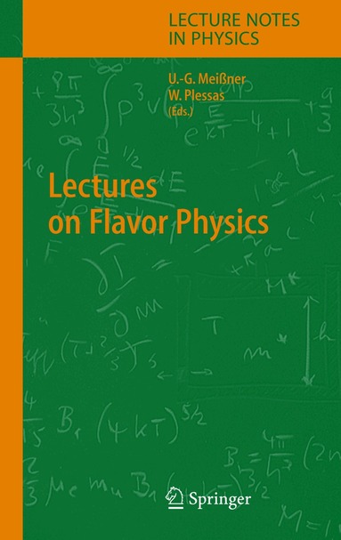 U.-G. Meißner, Willibald Plessas - Lectures on Flavor Physics, Inbunden