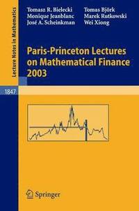 bokomslag Paris-Princeton Lectures on Mathematical Finance 2003