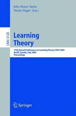 Learning Theory 1
