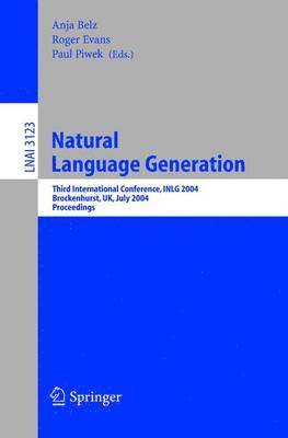 Natural Language Generation 1