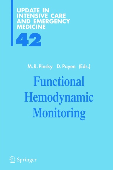 Michael R. Pinsky, Didier Payen - Functional Hemodynamic Monitoring, Inbunden