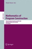 bokomslag Mathematics of Program Construction