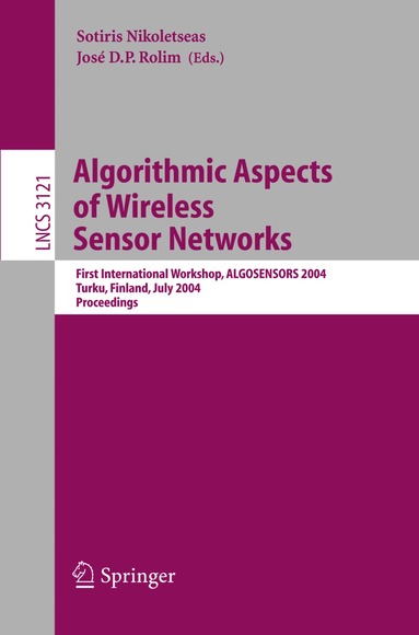 Sotiris Nikoletseas, Jose Rolim - Algorithmic Aspects of Wireless Sensor Networks, Häftad