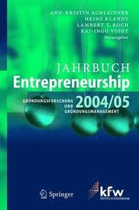 bokomslag Jahrbuch Entrepreneurship 2004/05