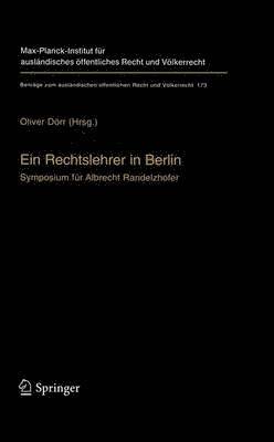 bokomslag Ein Rechtslehrer in Berlin