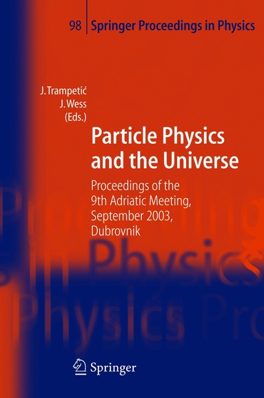 Josip Trampetic, Julius Wess - Particle Physics and the Universe, Inbunden