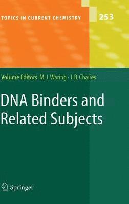 bokomslag DNA Binders and Related Subjects