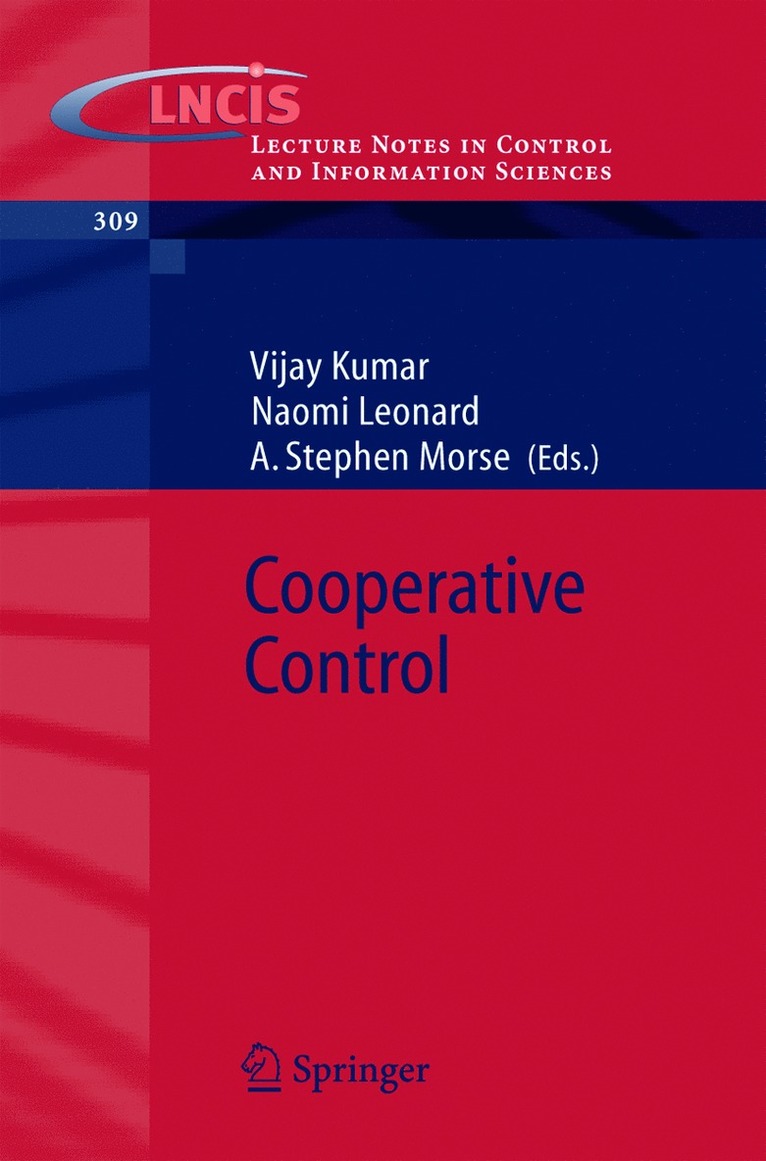 Vijay Kumar, Naomi Leonard, A. Stephen Morse - Cooperative Control, Häftad