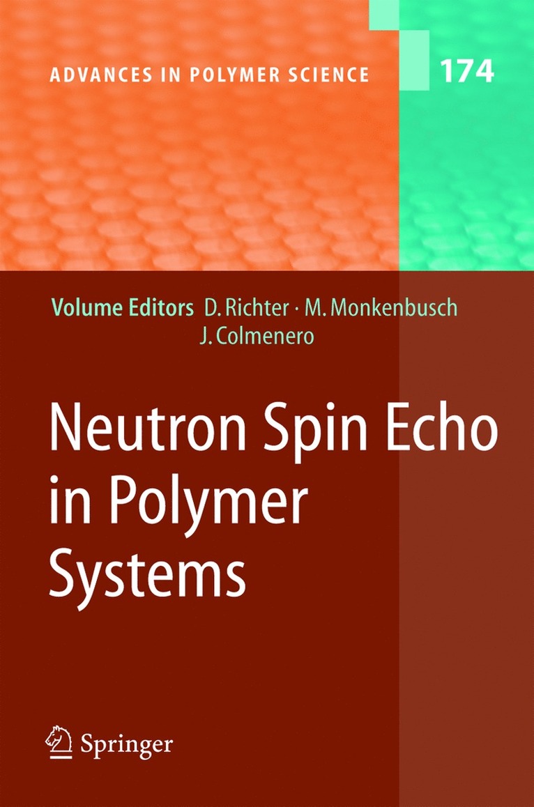 Dieter Richter, M. Monkenbusch, Arantxa Arbe, Juan Colmenero - Neutron Spin Echo in Polymer Systems, Inbunden