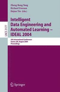 bokomslag Intelligent Data Engineering and Automated Learning - IDEAL 2004